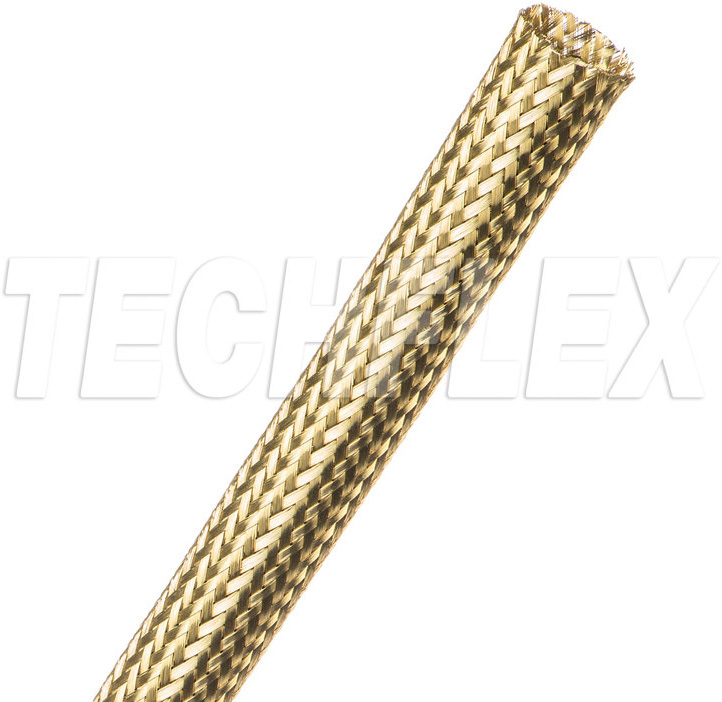 TFX-MBB0-38BRS 25 ft. Spool Brass Braid - 0.38 in.