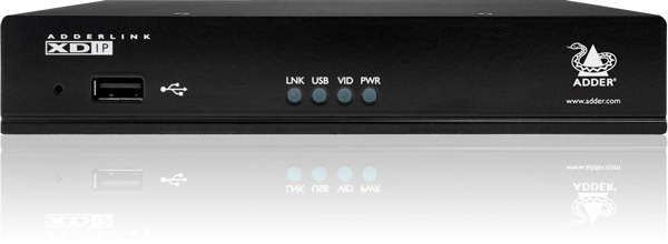 Picture of Adder ADR-XDIP-US Single Link HDMI & USB KVM Extender Over IP with PSU & US Power Lead Cord