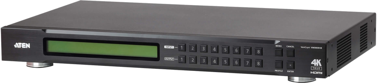 Picture of ATEN ATEN-VM0808HB 4096x2160 4K 8x8 HDMI Output True 4K HDMI Matrix Switch with TAA Compliant