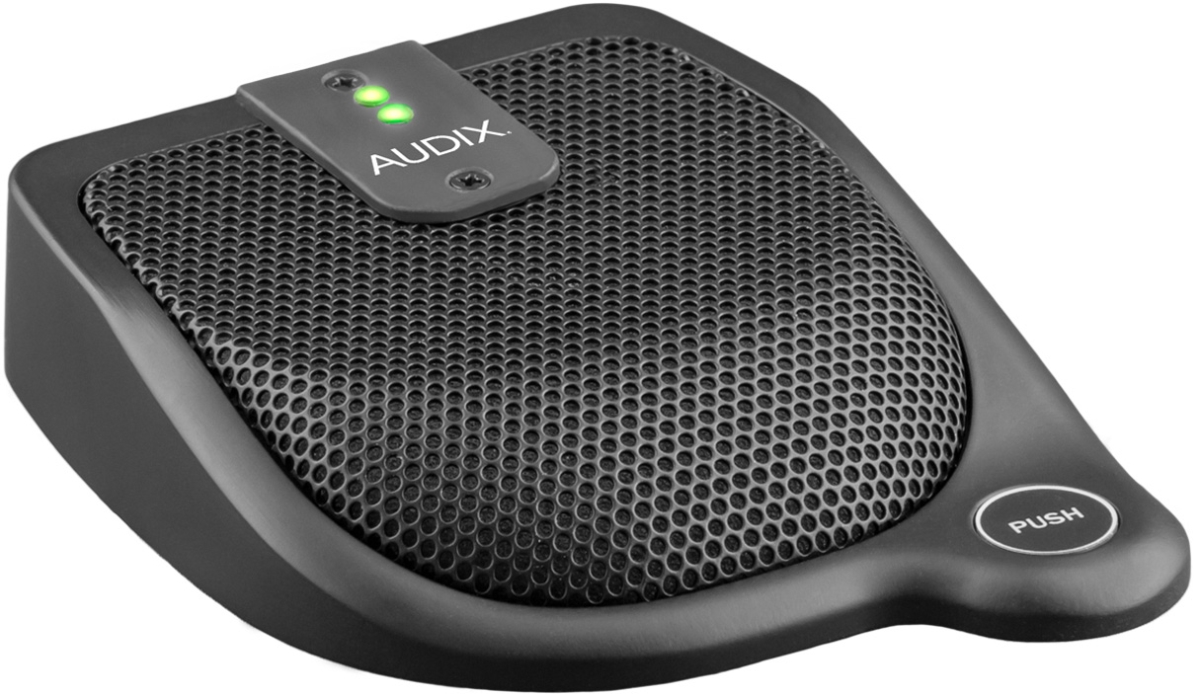 Logic-Enabled Condenser Boundary Microphone, Black