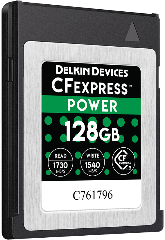 Picture of Delkin Devices DELK-DCFX1-128 128GB Prime CFexpress Memory Card