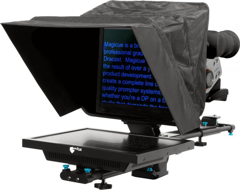15 in. Teleprompter Studio Kit with Software & Soft Case