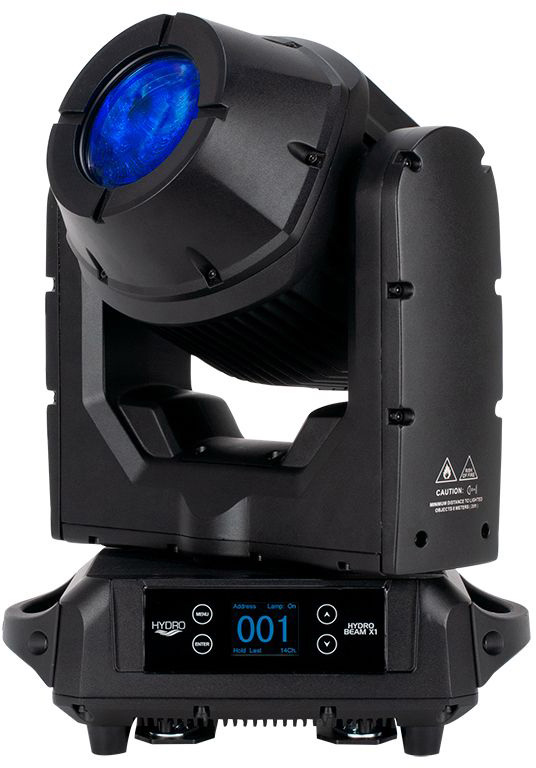 X1 IP65 Rated Pro Moving Head Fixture with 100 watts Osram Sirius HRI & 6000 Hour Discharge Lamp & 3 deg Beam -  Llamarada, LL1934109