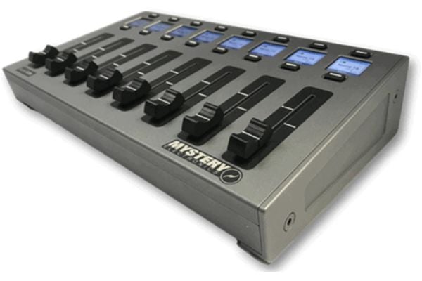 Picture of Mystery Electronics MYS-FC8X EasyMix Desktop with DSP Motorized 8-Fader Control Surface & up to 16 Channels