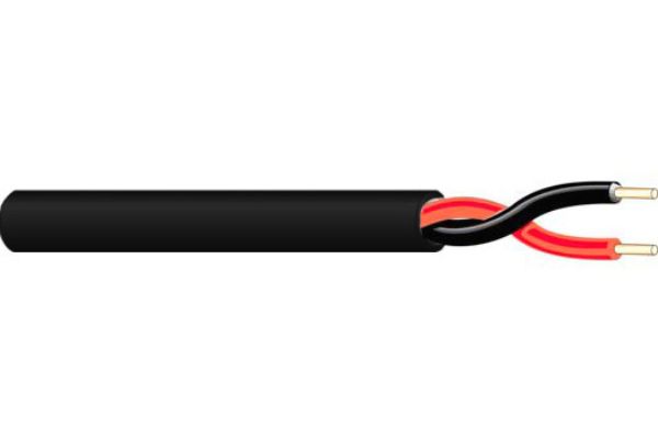 WP-25225B-1000BK 1000 ft. 16AWG Super Plenum Speaker Cable, Black