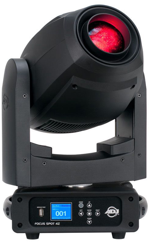 AMDJ-FOC200 200 watts 4Z LED Moving Head Spot Fixture with Motorized Focus & Motorized Zoom -  ADJ