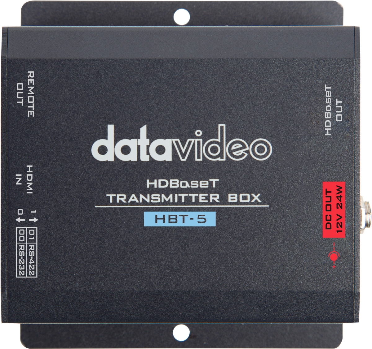 Picture of Datavideo DV-HBT-5 Short Range HDBaseT Transmitter Transmit up to 30 m for 4K & 60 m for 1080p Signals