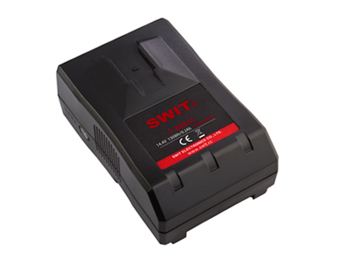 -S-8083S 130Wh V-Mount Li-ion Battery Pack with Max 100 watts & 8A Output Cable