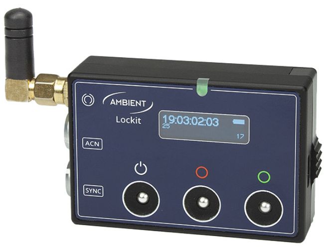 Picture of Ambient Recording AMB-ACN-CL Lockit Timecode Synchronizer for Camera & Audio Recorders & Timecode & Genlock & ACN Compatible