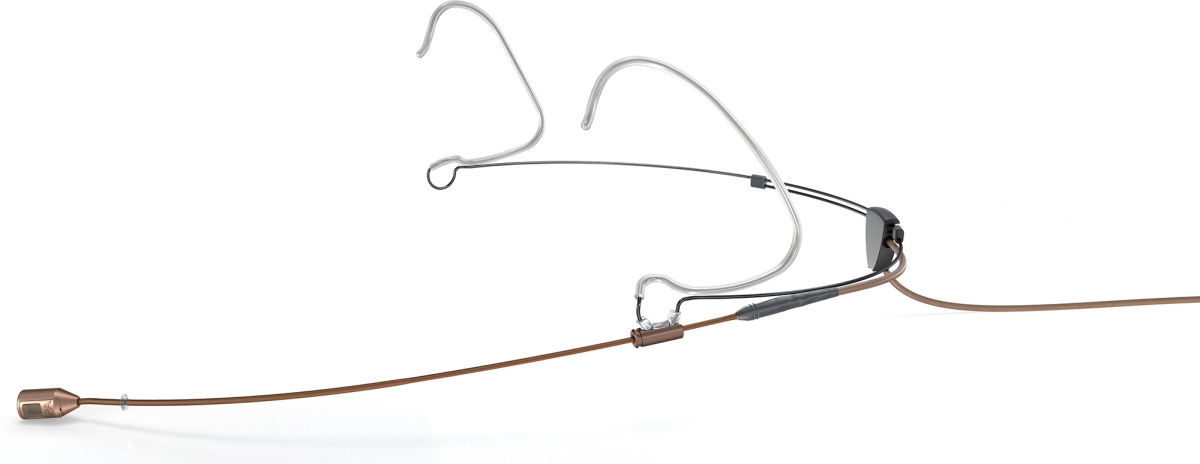 Picture of DPA Microphones DPA-4488-DC-RC03 Core Directional Headset Mic with 3-pin LEMO&#44; Brown