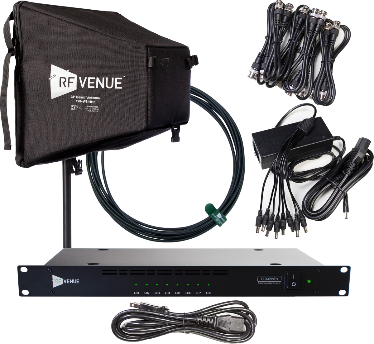 RFV-COMB8CPB 8 Channel In-Ear Monitor Upgrade Pack