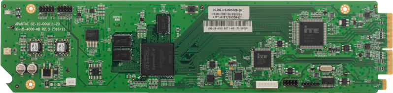 APA-OG-U4000SET1 OG-US-4000-SET-1 Bi-Directional Scaler Bundle with OG-US-4000-MB & OG-US-4000-RM 2 Slot openGear Card with Rear Module