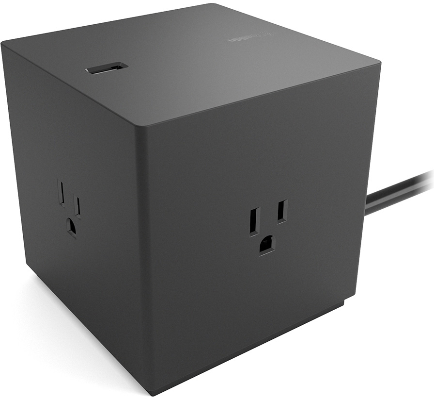 Picture of Belkin BKN-B2B167 Boost Charge 8-Port Charging Station with USB & AC Surface-Mountable Black Station Bulk
