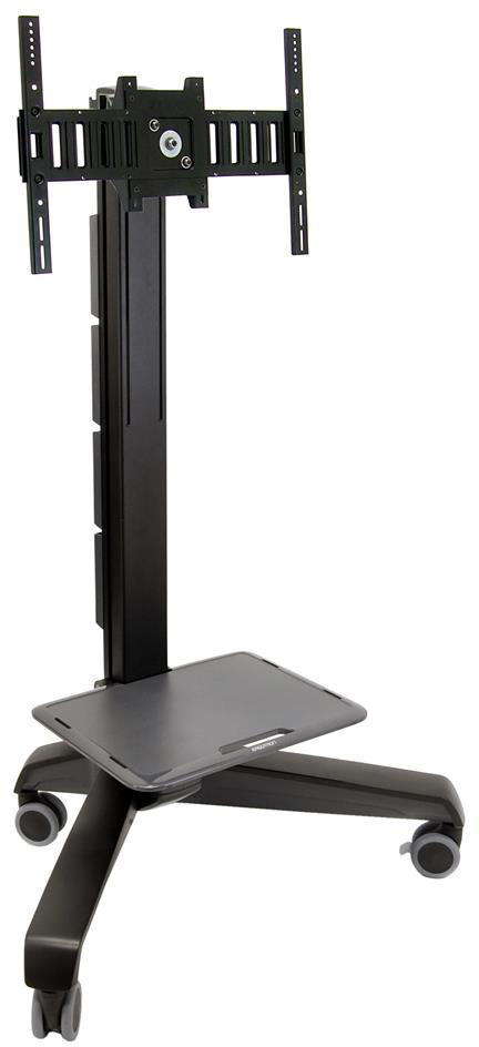 ERGO-24-192-085 50-65 in. Neo-Flex Mobile MediaCenter UHD Stand with Screen Support - 120 lbs Load Capacity -  ERGOTRON