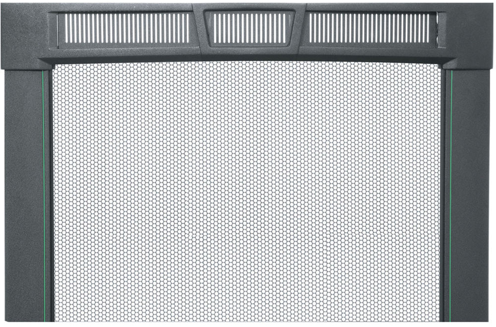 Products MAP-VFD-41A Vented Front Door, Black Finish