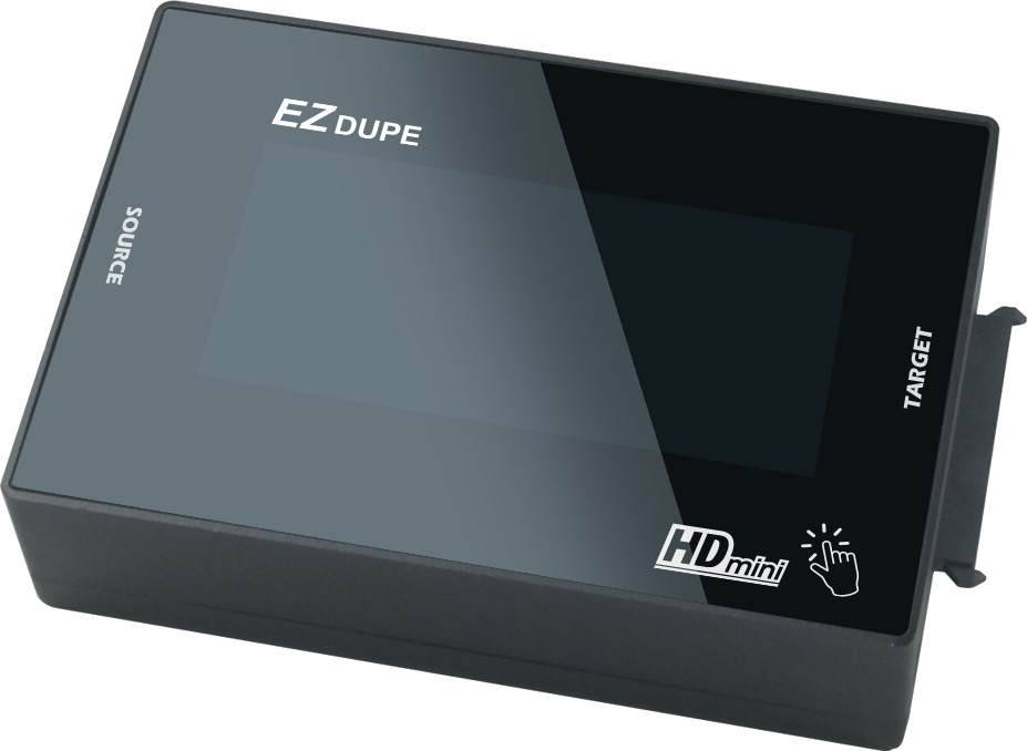 Picture of ILY Enterprise ILY-DM-HS02H1BTP EZDupe 1 Target SOHO HD Mini Touch Screen Duplicator - 150MBs
