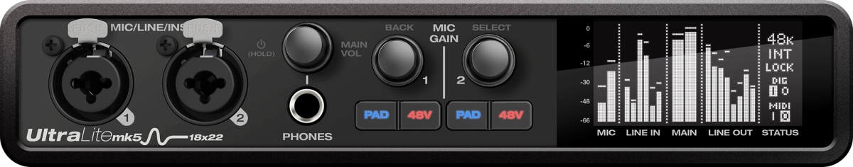 -ULTRALITEM5 Ultralite-MK5 18x22 USB Audio Interface with DSP
