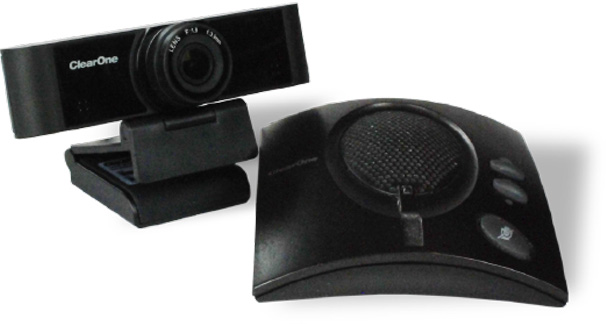 Picture of ClearOne Communications CL1-AUR-3001-020 Versa 20 UNITE 20 Pro Webcam & CHAT 50 Speakerphone