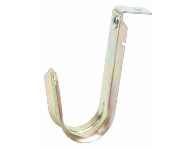 PLAT-JH32AC-25 2 in. Tools 90 Degree Angle J-Hook with Size 32 & 17 lbs Load Capacity