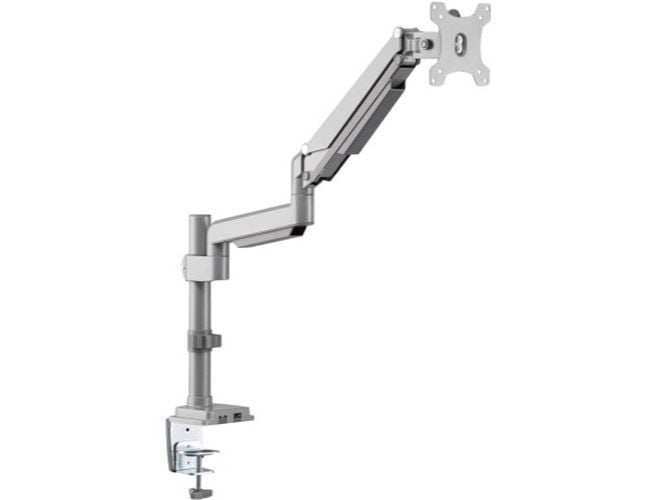 Tripp Lite TRL-DDR1732SAL 13-34 in. Single-Display Flex-Arm Desktop Clamp for Displays - USB & Audio Ports - Aluminum