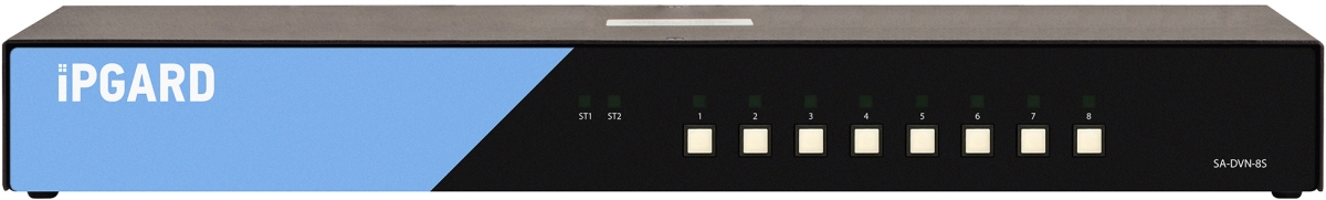 SAVI-SA-DVN-8S 8-Port SH Secure DVI-I KVM with Audio