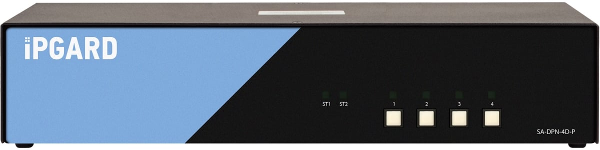 SAVI-SA-DPN-4D 4-Port DH Secure DisplayPort KVM with Audio