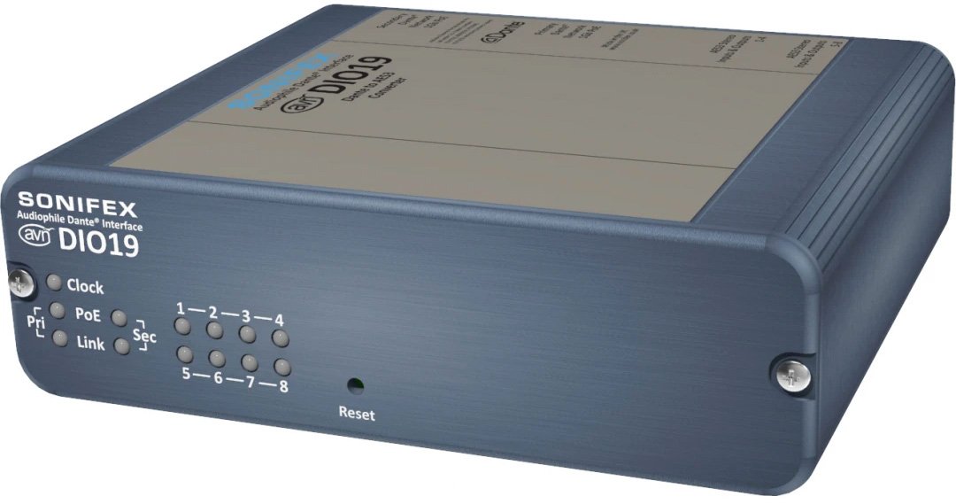 SON-AVN-DIO19 Dante to AES3 16-Channel Input Output Converter