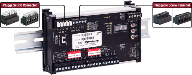 Picture of Pathway Connectivity Solutions P1004 6.25 in. Demultiplexer with 16 Channels & eDIN