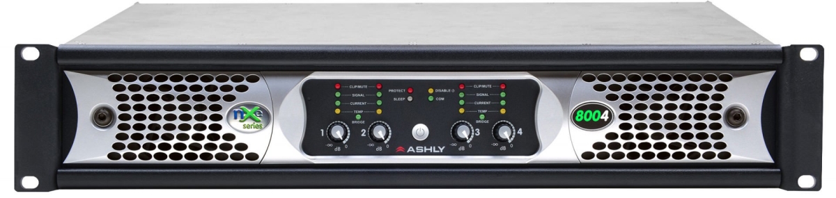 Picture of Ashly Audio ASH-NXE8004 4 x 800W at 2 Ohms Network Power Amplifier