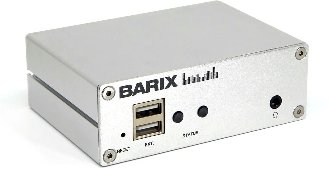 Picture of Barix Technology AUDIOPOINT-3-0 Low-Latency Encoder for Unicast Streaming Over WiFi