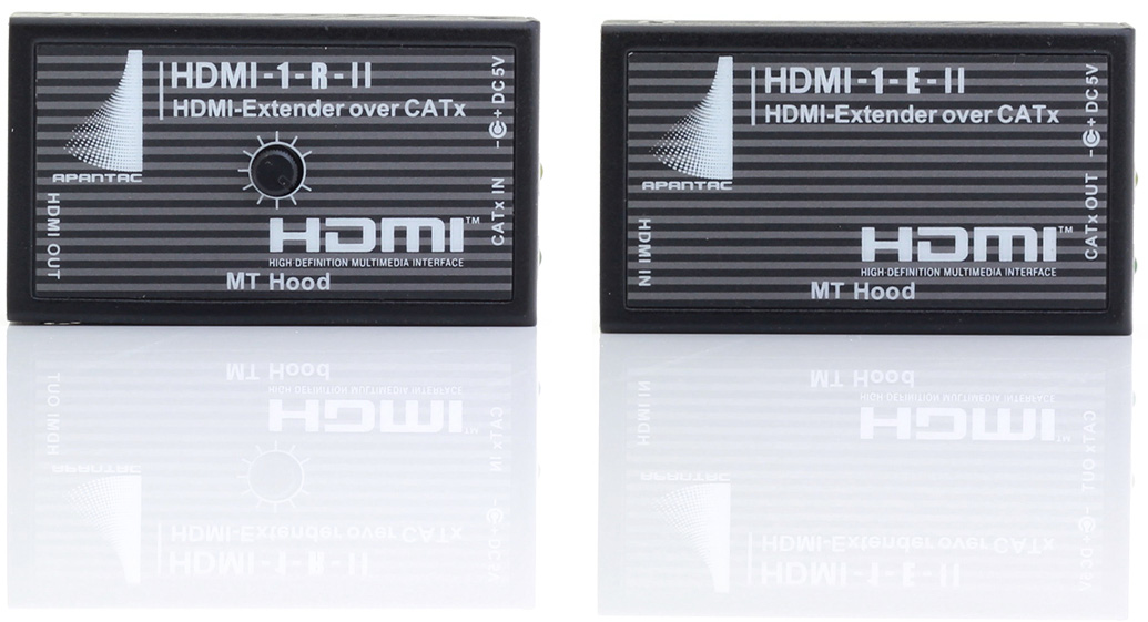 APA-HDMI-SET-8 Enhanced HDMI-1-E-II Extender & HDMI-1-R-II Receiver Bundle Over CAT6 up to 150 ft. at 1920x1080p