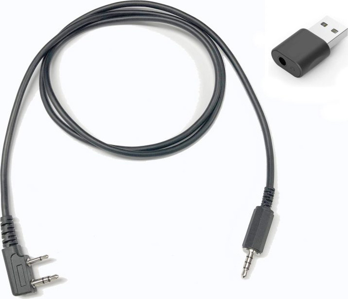 Picture of Eartec EAR-HB40GX Global Connect Kit for HUB with TRRS Cable & USB Sound Card for Full Duplex Wireless Communication Over IP