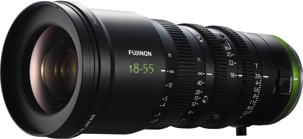 Picture of Fujinon FUJI-MK18-55 T2.9 4K Cine Zoom Lens - E-Mount