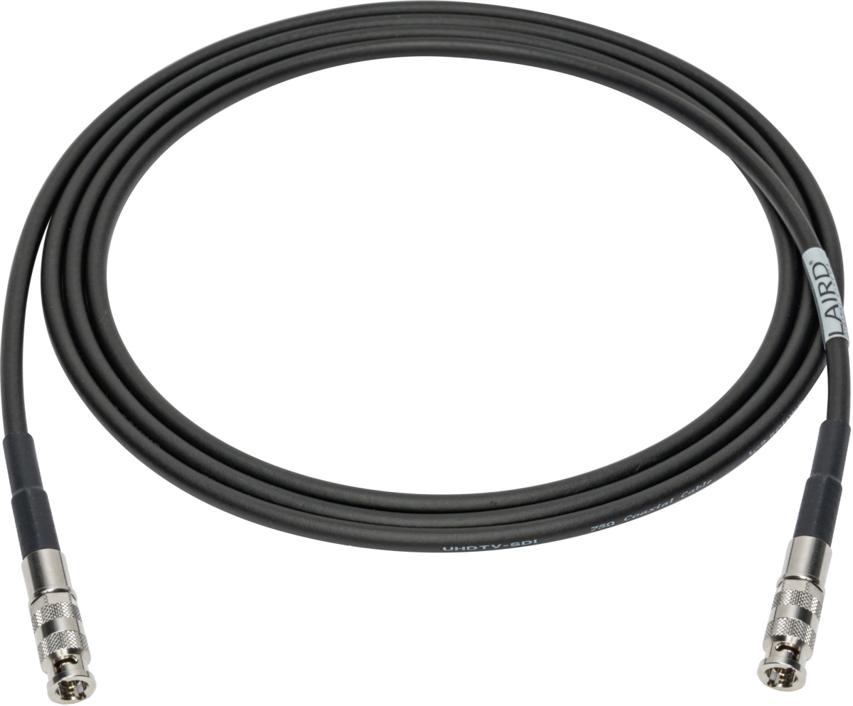 L25CHWS-MBMB-100 100 ft. Canare L-2.5CHWS Ultra Slim Cable with Canare Micro-BNC 75Ohm Connectors