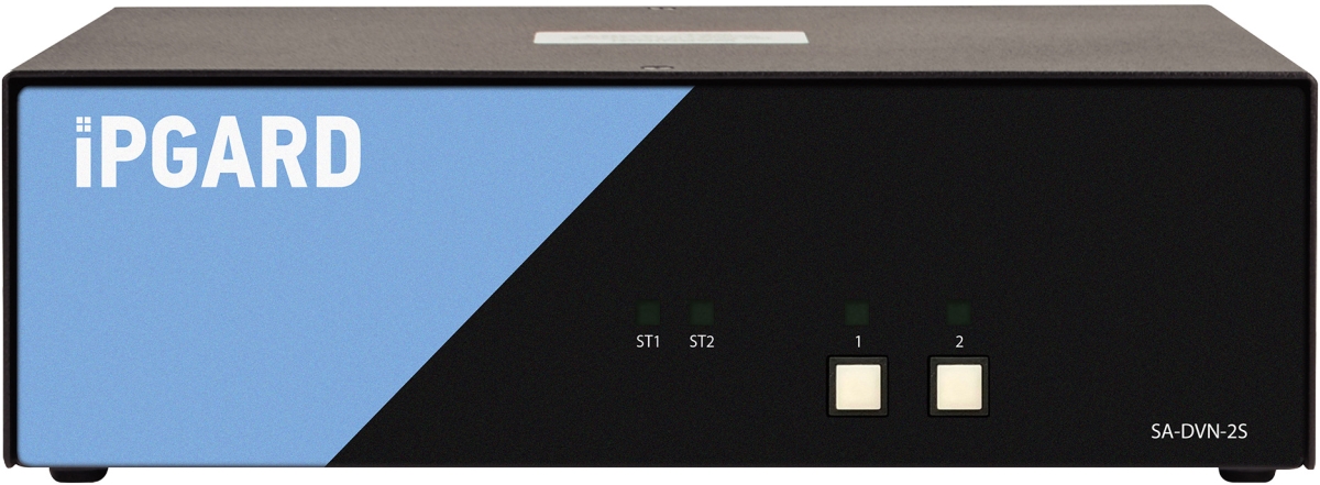 SAVI-SA-DVN-2S 2-Port SH Secure DVI-I KVM with Audio