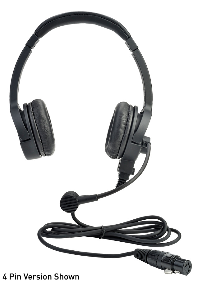 Picture of Clear-Com Communication System CLCM-CC-220-X5 Lightweight Double-Ear Headset with 5-Pin Male XLR