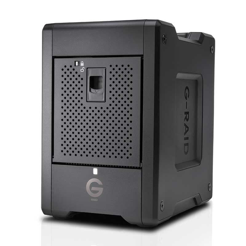 SDPS24H016TNBAAB G-Raid Shuttle SSD 16TB 8-Bay Thunderbolt 3 Raid Array - 8 x 2TB