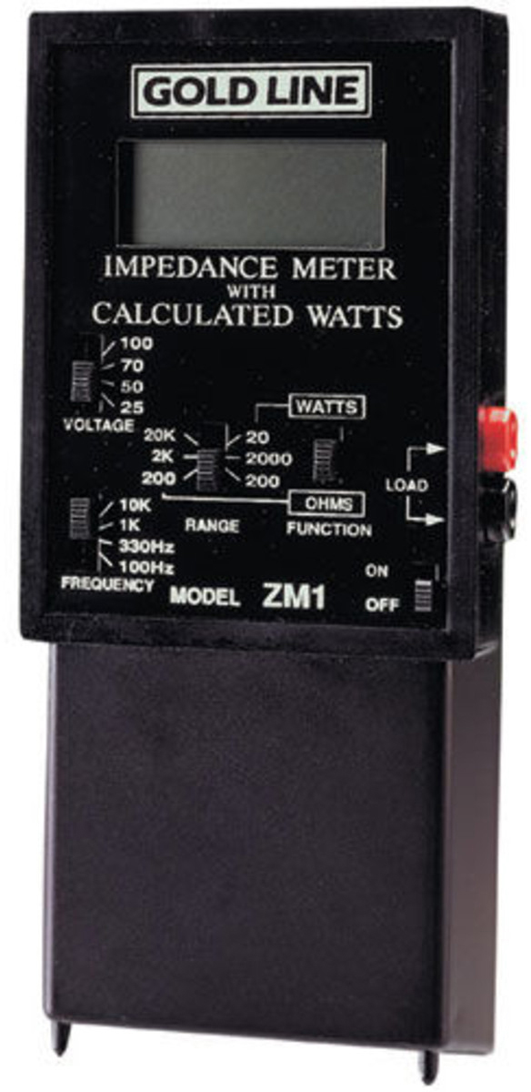 GLDL-ZM-1 Portable Battery Operated Impedence Meter for 100V Line System