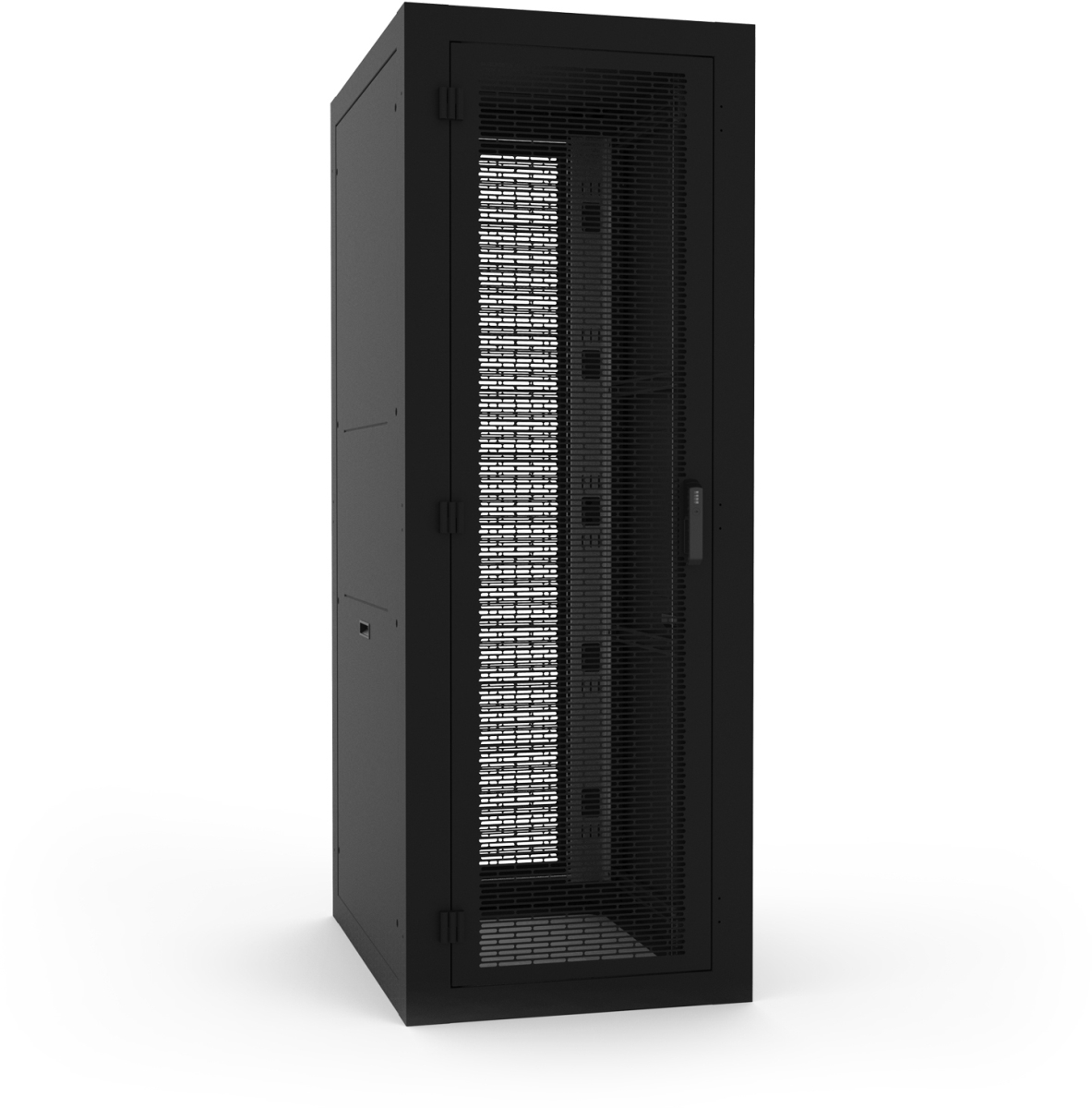 DCZ4A307742BK 30 x 42 in. 44RU Seismic Cabinet, Black