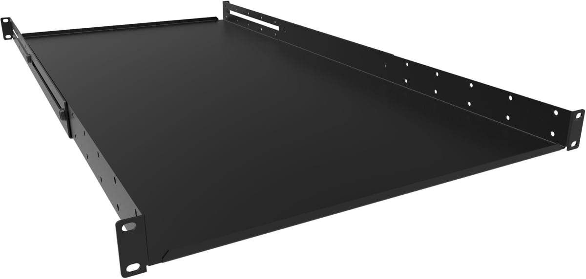 HMND-ADSU2536BK 1.72 x 19 in. 25 x 36 in. 1RU Adjustable Solid Shelf, Black