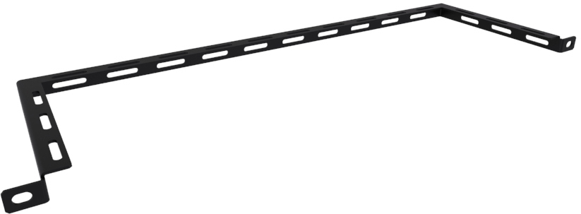 HMND-HCM196BK 6 in. Offset Cable Lacing Strip, Black - Pack of 10
