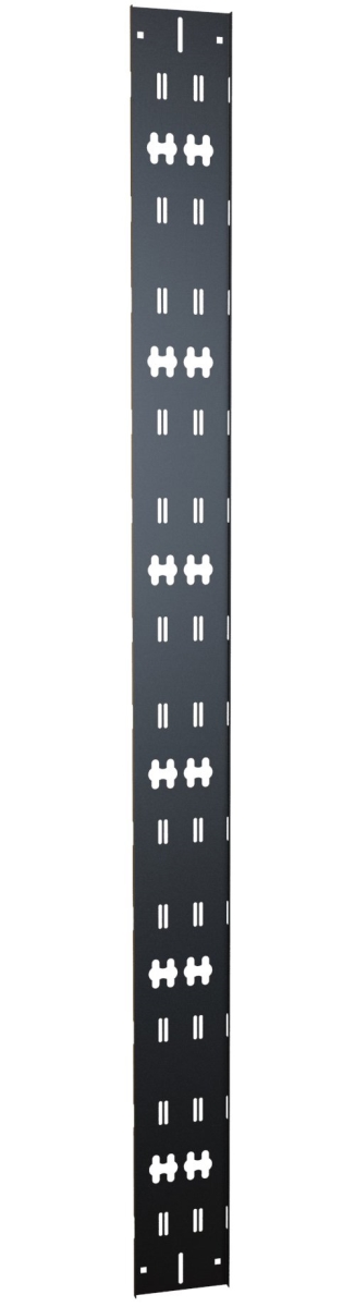 HMND-VCTPDU77 44RU Vertical Cable Tray with PDU Mounting, Black
