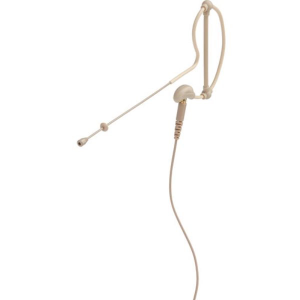 SAM-SE10X Omnidirectional Earset Condenser Mic with Case & 4 Adapter Cables, Tan