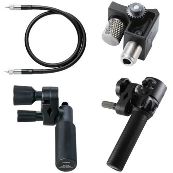 Picture of Fujinon MS-01-X1 Semi-Servo Kit with FMM-X1 Manual Focus Module for LA16X Lenses, Black