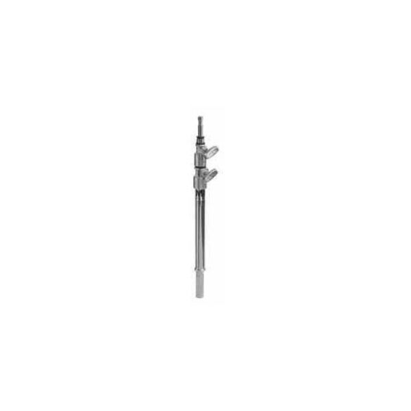 MSE-339761 20 in. C Plus Riser Section for Light Stand, Chrome