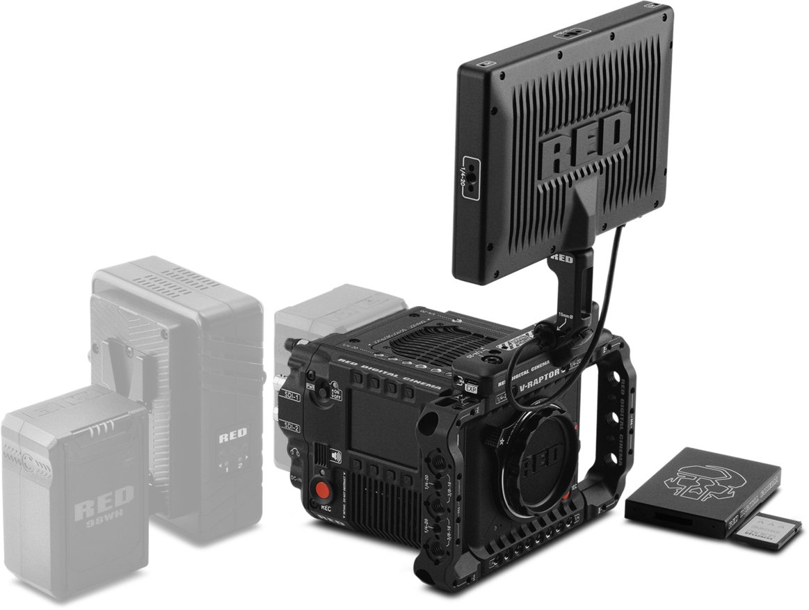 Picture of RED Camera REDC-710-0352 V-Raptor Starter System Camera without Batteries