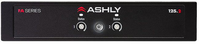 Picture of Ashly Audio ASH-FA-125-2 0.5 in. 125W Rack Compact 2 Channel Power Amplifier&#44; Black