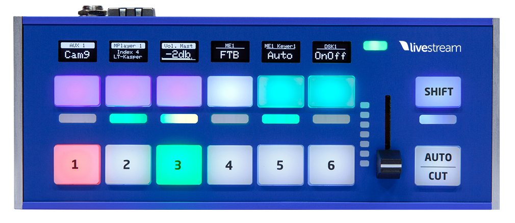 LS-STUDIOSURFGOP Portable Control Surface for  Studio, Red