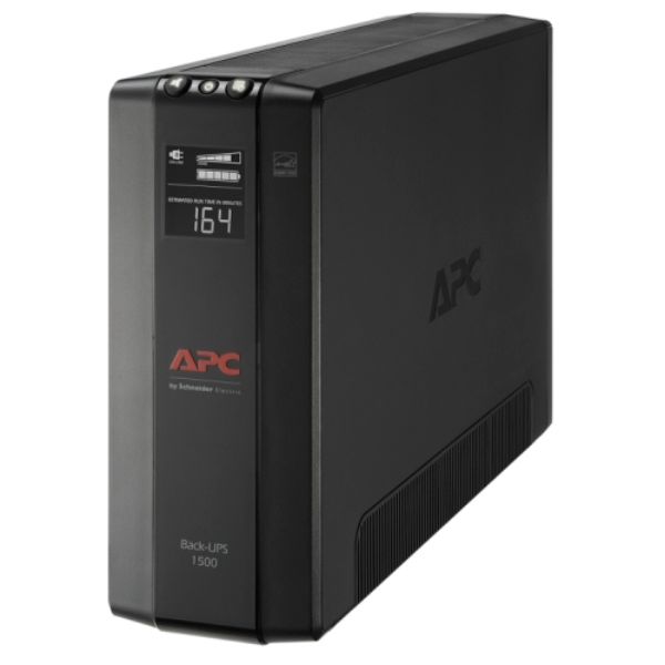 Picture of APC APC-BX1500M 1500 m Back Up 1500VA 120V AVR LCD UPS with 10 Nema Outlet