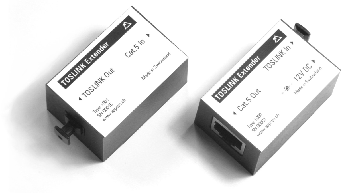 APP-ADX-8 8 Channel ADAT & Toslink Extender